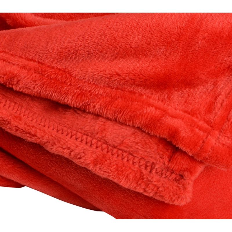 Плед мягкий флисовый Fancy, красный