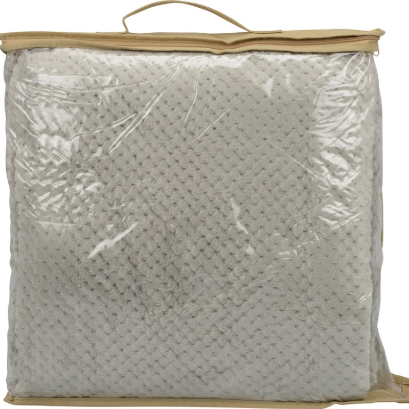 Плед «Фолд», бежевый