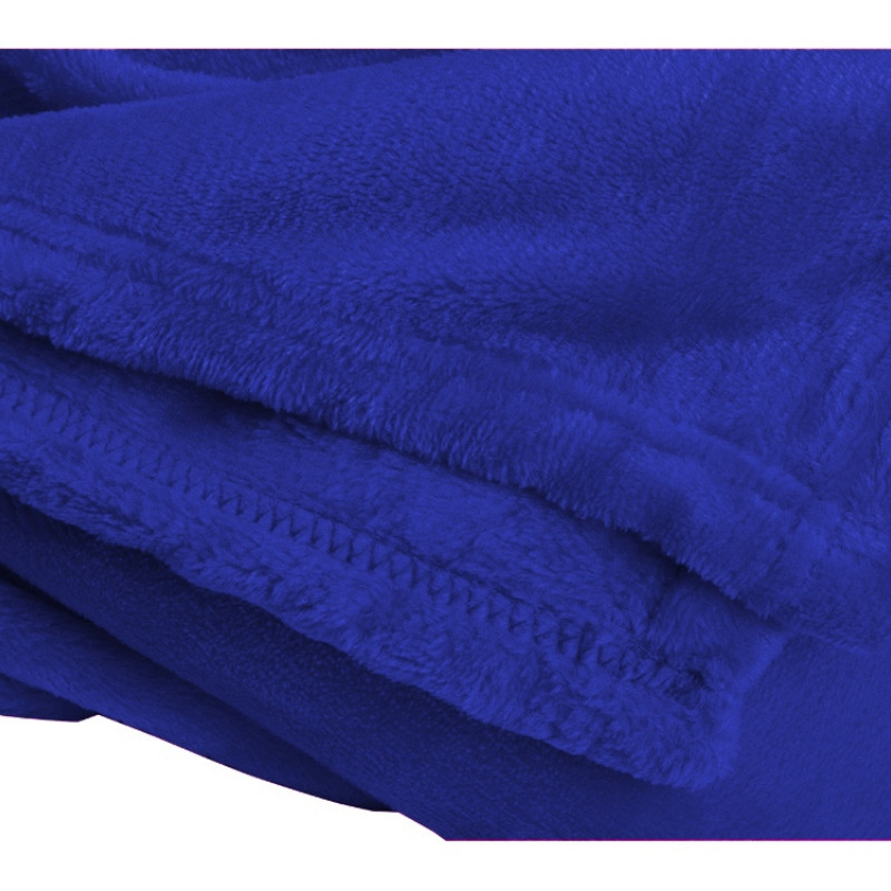 Плед мягкий флисовый Fancy, темно-синий