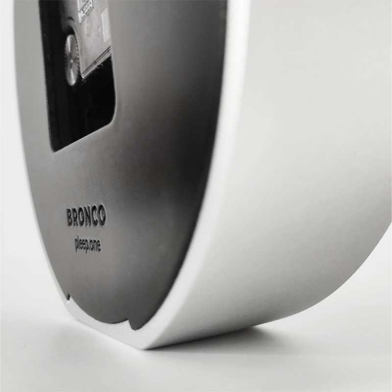 Часы настольные "Sparky" XXS, серебристые