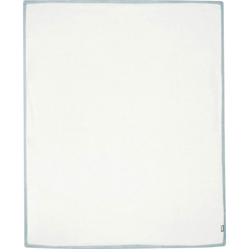 Плед Marigold из флиса из вторичного ПЭТ и искусственного меха, серый/белый