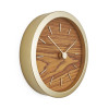 Часы настенные "Gracie" XS, натуральные с золотистым