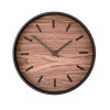 Часы настенные "Tiger" S, черный, орех