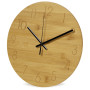 Настенные часы из бамбука "Celeste", 8 мм, натуральный