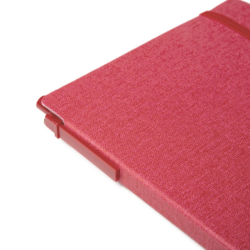 Блокнот с ручкой и набором стикеров А5 "Write and stick", красный