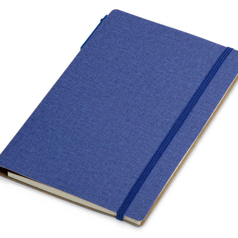 Блокнот с ручкой и набором стикеров А5 "Write and stick", синий