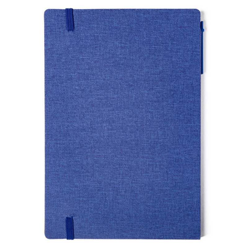 Блокнот с ручкой и набором стикеров А5 "Write and stick", синий