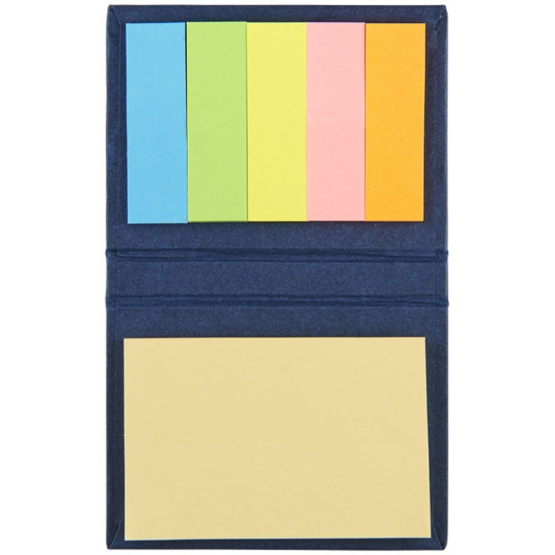 Небольшой комбинированный блокнот, синий