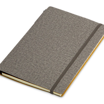 Блокнот с ручкой и набором стикеров А5 "Write and stick", серый