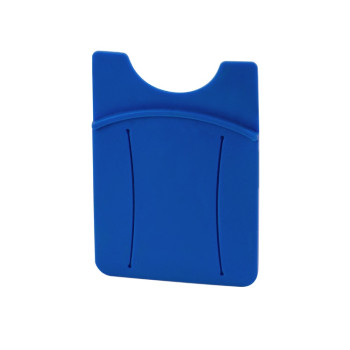 Картхолдер для телефона с держателем «Trighold», ярко-синий