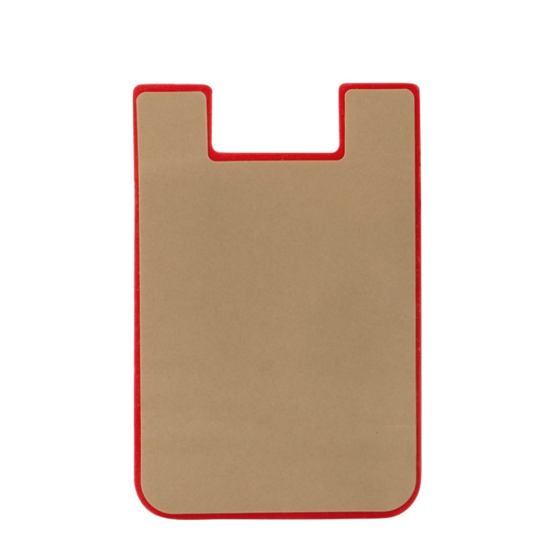 Картхолдер с креплением на телефон «Gummy», красный