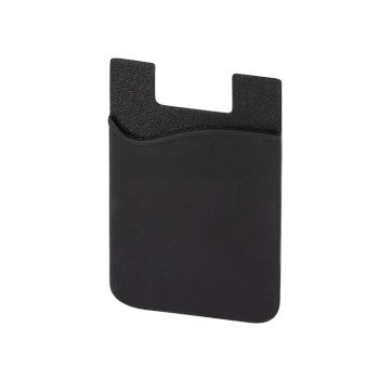 Картхолдер с креплением на телефон «Gummy», черный