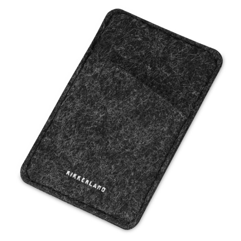 Картхолдер с креплением на телефон "Slot", темно-серый Картхолдер с креплением на телефон "Slot", темно-серый