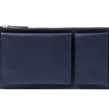 Тревел портмоне Flat, синий