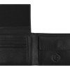 Портмоне BUGATTI НЕВИО | NEVIO, чёрный, воловья кожа/козья кожа/полиэстер, 12,5х2,5х9,3 см