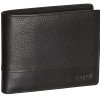 Портмоне BUGATTI АТЛАНТА | ATLANTA, чёрное, натуральная воловья кожа, 10,5х1х9 см