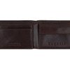Портмоне BUGATTI НЕАПОЛЬ | NEAPLES, с защитой данных RFID, коричневое, натуральная воловья кожа, 10х2х7,2 см