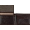 Портмоне BUGATTI НЕАПОЛЬ | NEAPLES, с защитой данных RFID, коричневое, натуральная воловья кожа, 10х2х7,2 см