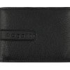 Портмоне BUGATTI ШЕДЕВР | BOMBA, с защитой данных RFID, чёрное, кожа козы/полиэстер, 12,5х2х9 см