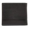 Портмоне BUGATTI АТЛАНТА | ATLANTA, чёрное, натуральная воловья кожа, 10,5х1х9 см