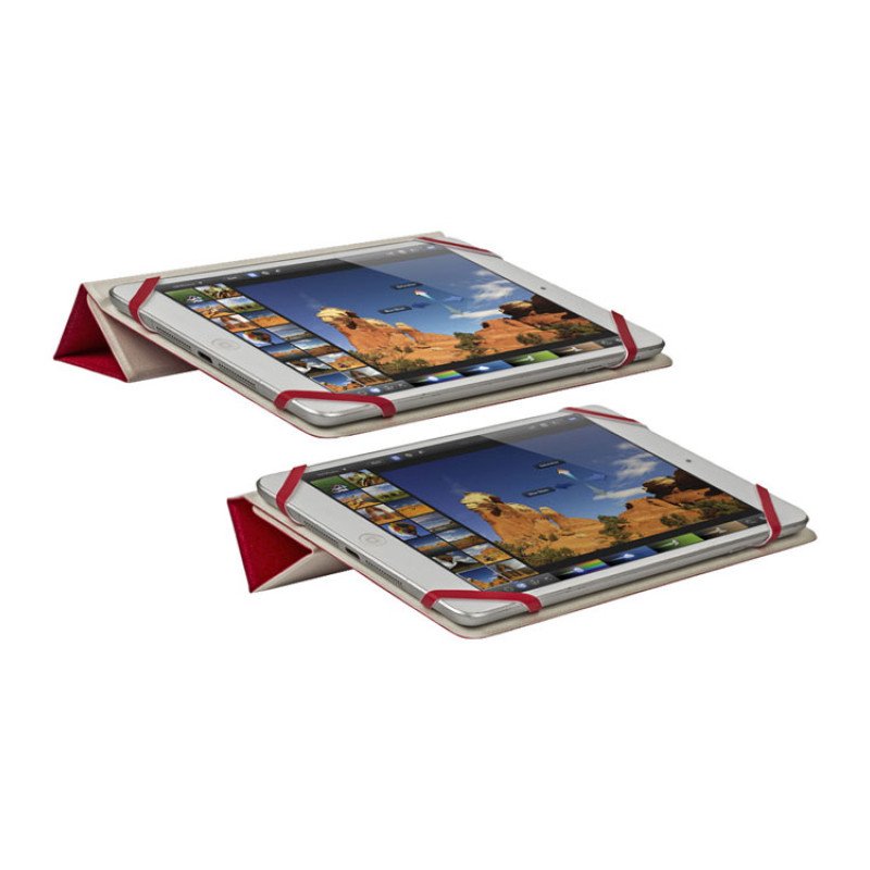 Универсальный чехол 3122 для планшетов 7-8", красный-белый