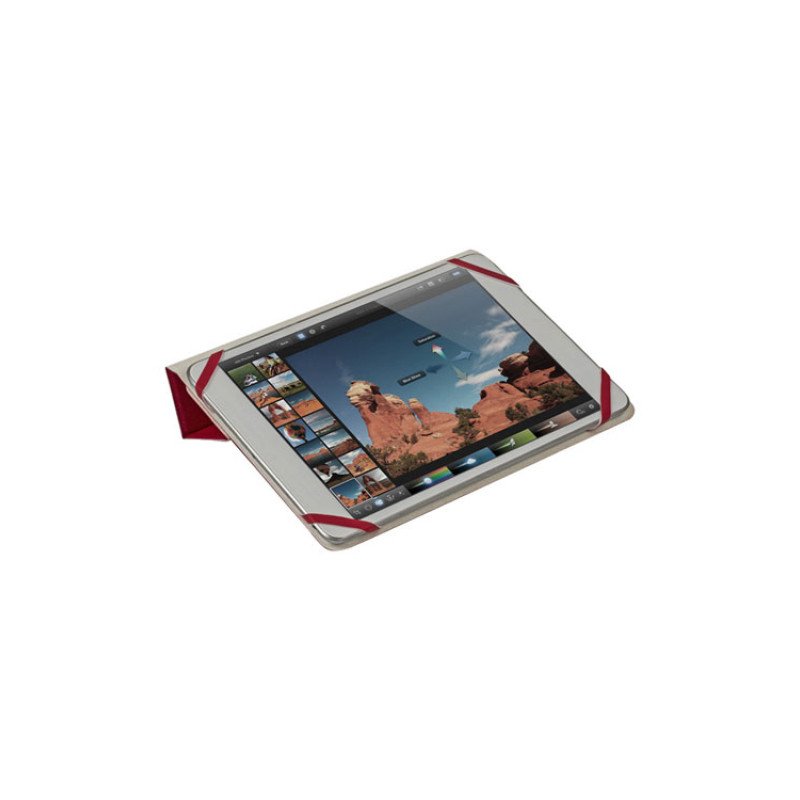 Универсальный чехол 3122 для планшетов 7-8", красный-белый