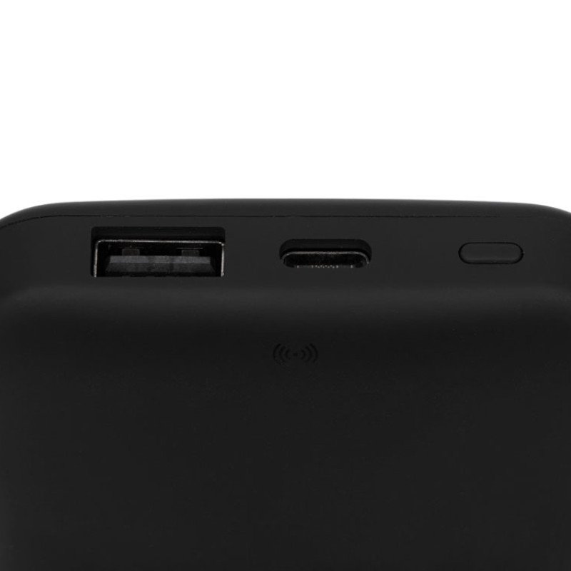 Внешний беспроводной аккумулятор с подсветкой лого «Astro», 10000 mAh, черный
