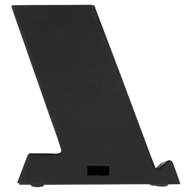 Беспроводная зарядка-подставка с подсветкой "Glow box", черный (Р)