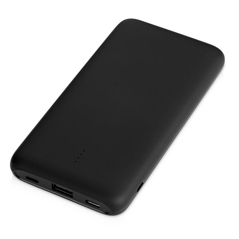 Внешний беспроводной аккумулятор с подсветкой лого "Reserve X". 8000 mAh, черный Внешний беспроводной аккумулятор с подсветкой лого "Reserve X". 8000 mAh, черный