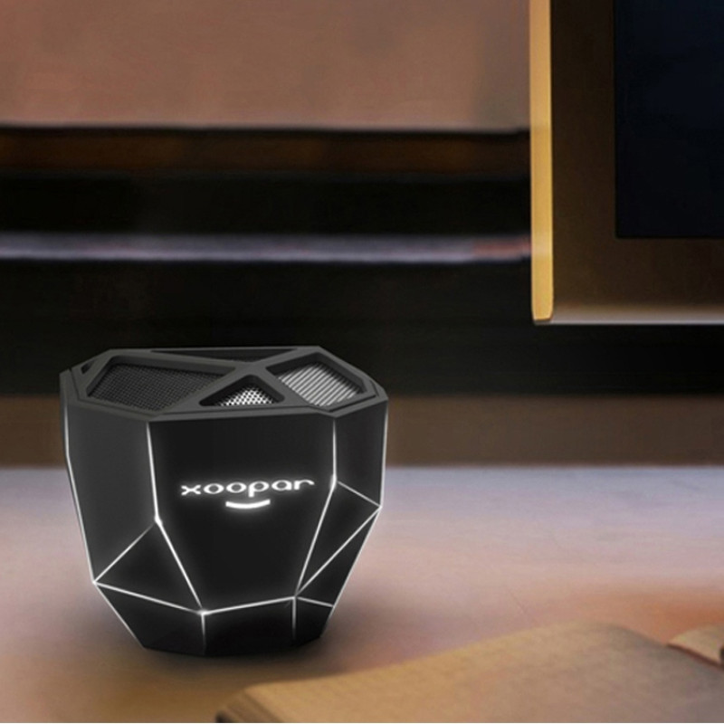 Портативная колонка «Geo», 5 цветов подсветки Портативная колонка «Geo», 5 цветов подсветки