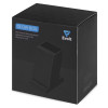 Беспроводная зарядка-подставка с подсветкой "Glow box", серый