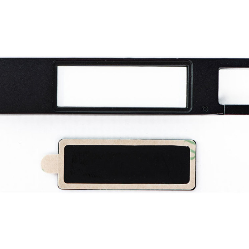 USB 2.0- флешка на 32 Гб c подсветкой логотипа «Hook LED», темно-серый, белая подсветка