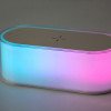 Ночник с беспроводной зарядкой и RGB подсветкой "Miracle", 15 Вт, белый Ночник с беспроводной зарядкой и RGB подсветкой "Miracle", 15 Вт, белый