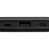 Внешний беспроводной аккумулятор с подсветкой лого «Reserve X» v.2, 8000 mAh, ярко-черный