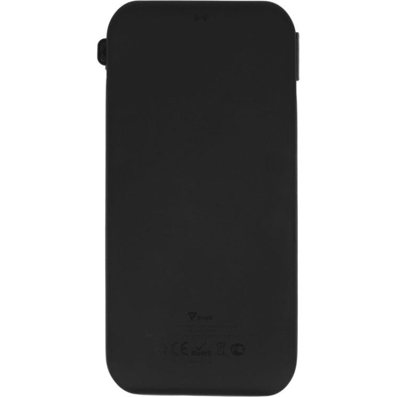 Внешний беспроводной аккумулятор с подсветкой лого «Astro», 10000 mAh, черный