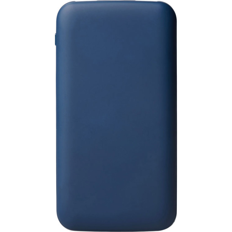 Набор из внешнего акуумулятора и универсального кабеля с подсветкой лого «Reserve LED», 10000mAh, темно-синий