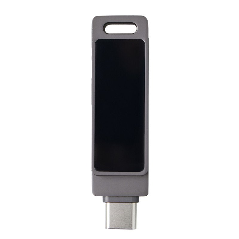 Флешка 32 ГБ USB Type-C и USB 3.0 с подсветкой лого «Спинлайт»