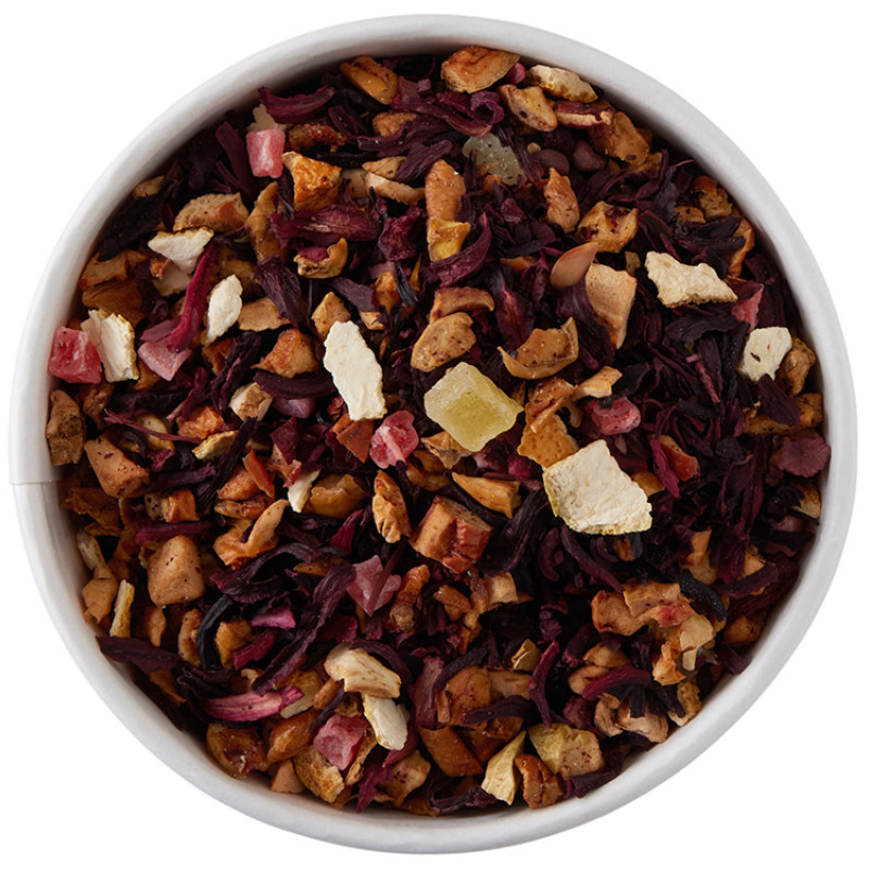 Чай травяной "Вишневый пунш" в картонном стаканчике, 50 гр.