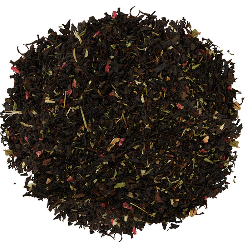 Чай черный "Малина с медом и чабрецом" в картонном стаканчике, 50 гр.