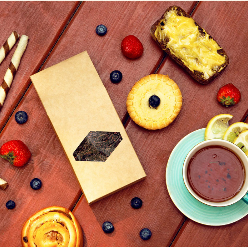 Чай "Эрл Грей" с бергамотом черный, 70 г (матовая упаковка) (Р)