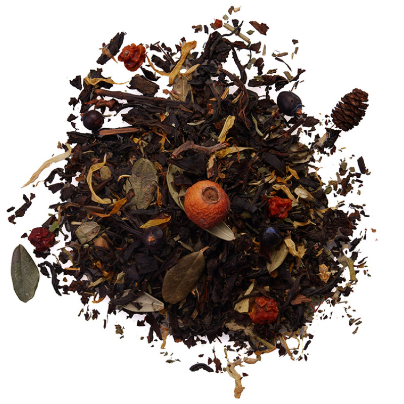 Чай черный «Сибирский лес», 50 г, серия Herbalis