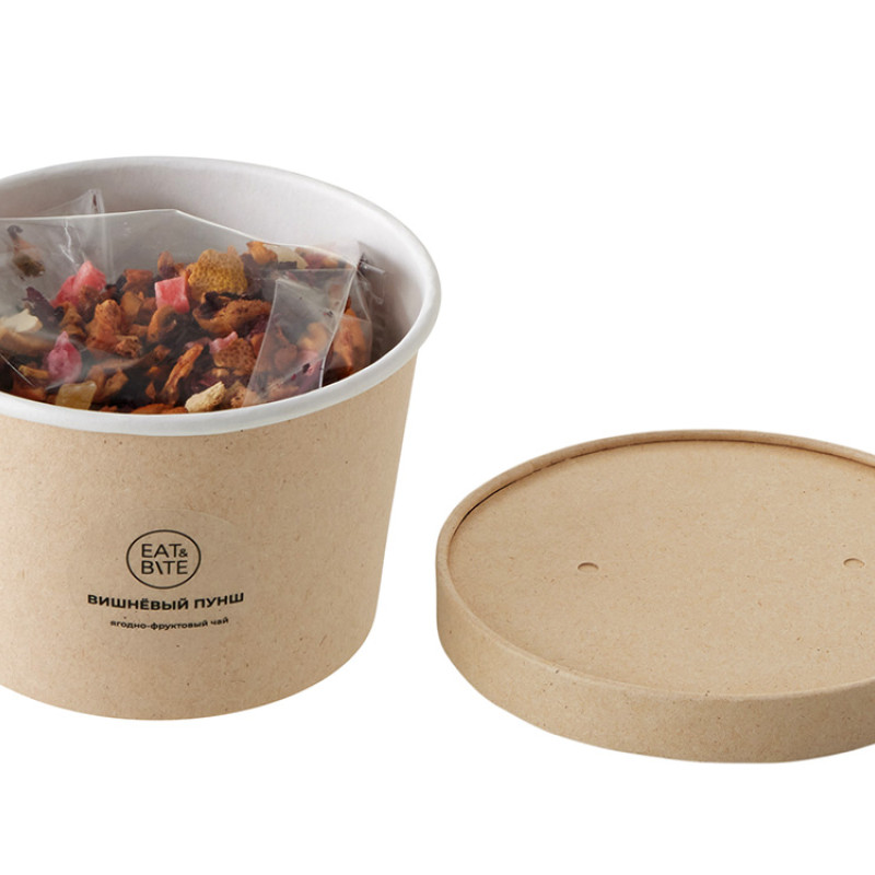 Чай травяной "Вишневый пунш" в картонном стаканчике, 50 гр.