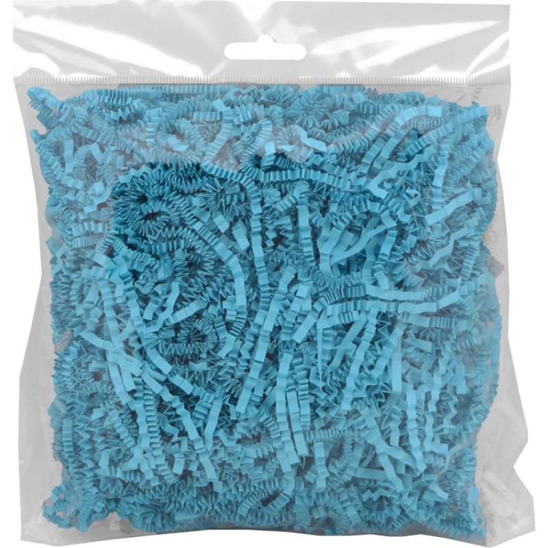 Бумажный наполнитель, 50 г., светло-синий
