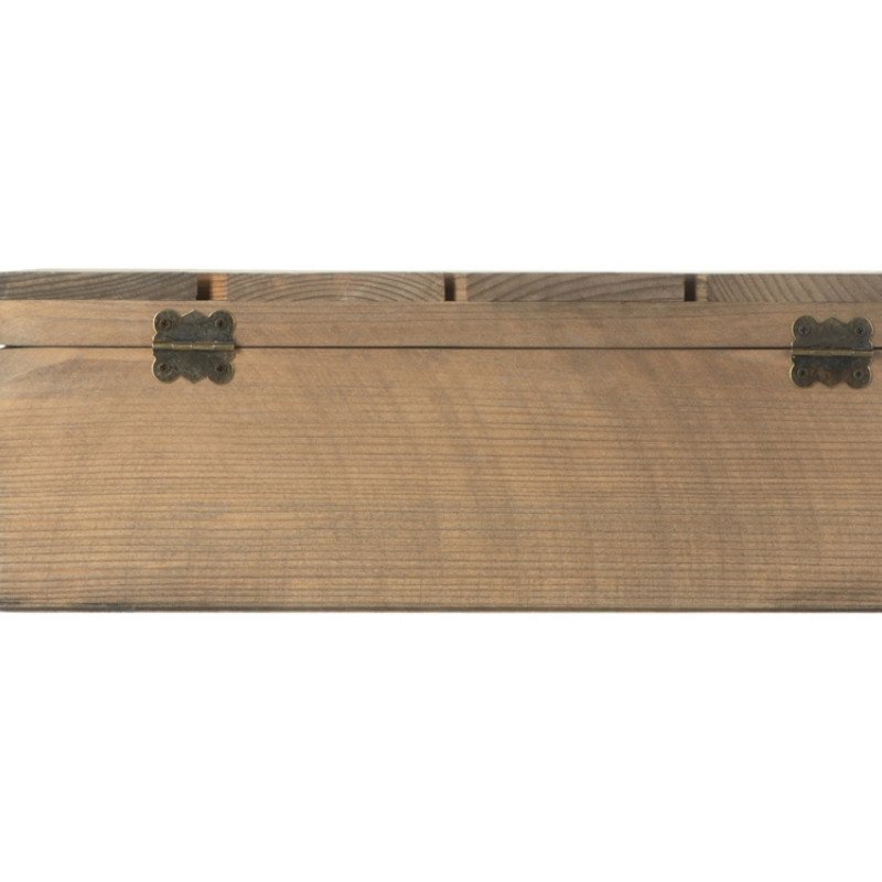 Коробка подарочная из массива дерева для 2х бутылок