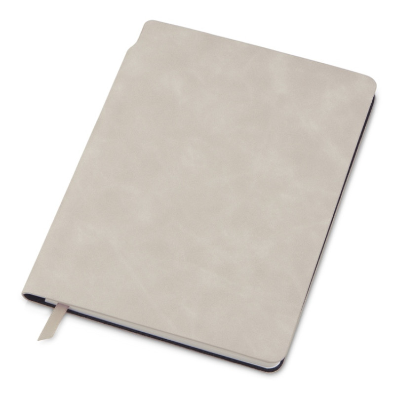 Блокнот А5 "Notepeno Max", 96 листов 80 гр/м2 белой FSC бумаги, бежевый