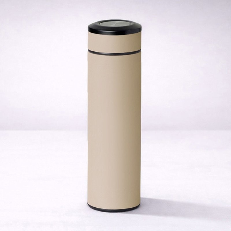 Термос «Confident» с покрытием soft-touch 420мл, бежевый