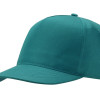 Бейсболка "Poly" 5-ти панельная 120гр, пыльно-бирюзовый