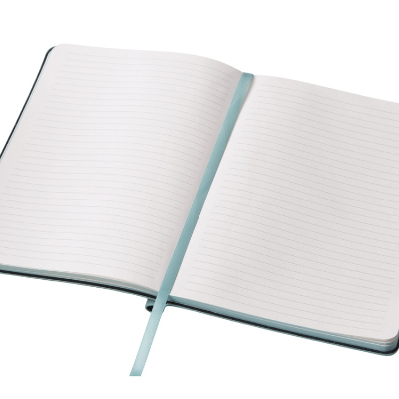 Блокнот А5 "Notepeno Max", 96 листов 80 гр/м2 белой FSC бумаги, цвет морской волны