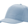 Бейсболка "Poly" 5-ти панельная 120гр, небесно-голубой Бейсболка "Poly" 5-ти панельная 120гр, небесно-голубой
