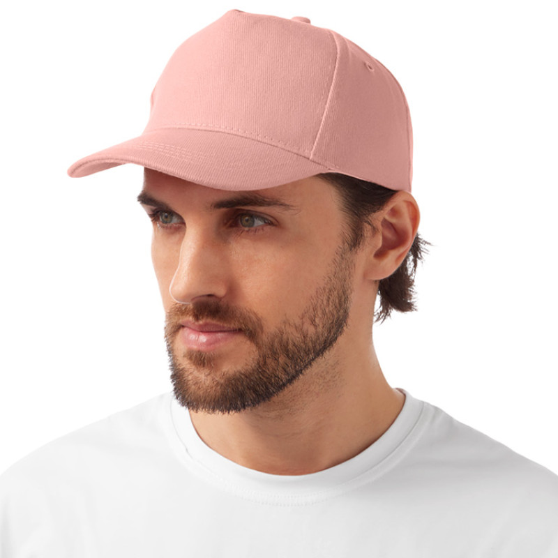 Бейсболка «Florida 350» 5-панельная, лососевый